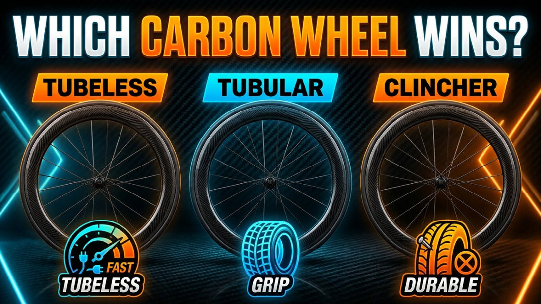 Tubeless vs Tubular vs Clincher: Which Carbon Wheel Is Right for You?