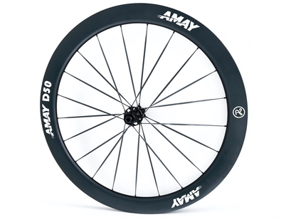 Amay D40/50/60 1250g Carbon Wheelset – T1000 Lightweight Aero Road Disc Brake Tubeless