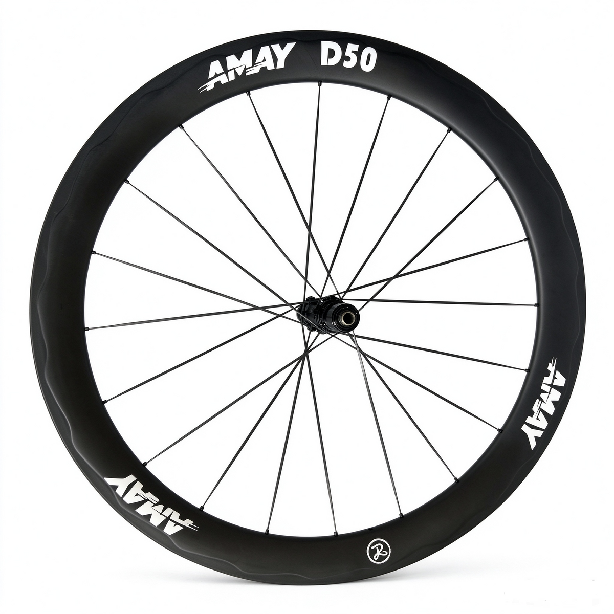 Amay D50 1020g Full Carbon  Wheelset | Aerodynamic Ripple-Profile