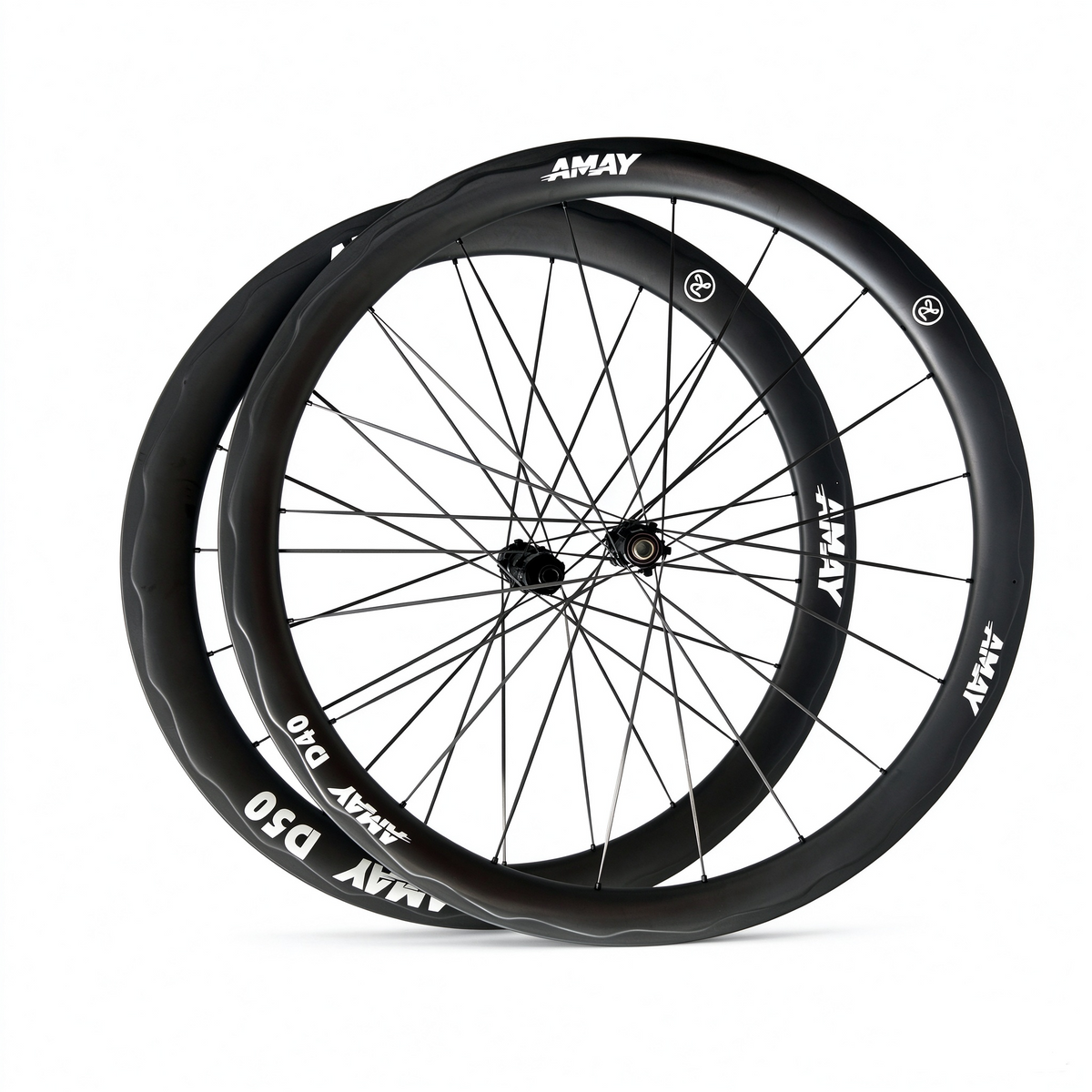 Amay D40/50/60 1390g Light Carbon  Wheelsets for road bike