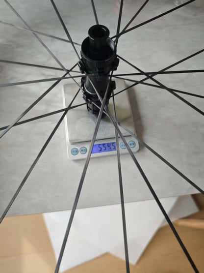 Amay D50 1020g Full Carbon  Wheelset | Aerodynamic Ripple-Profile