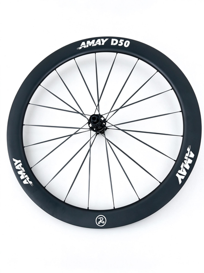 Amay D40/50/60 1250g Carbon Wheelset – T1000 Lightweight Aero Road Disc Brake Tubeless